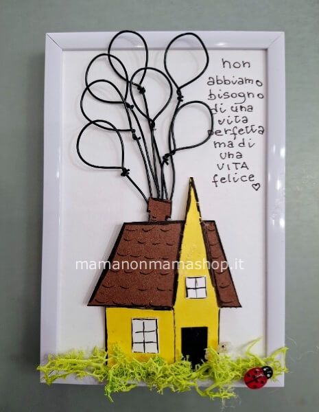 Cornice filo di alluminio tema Up